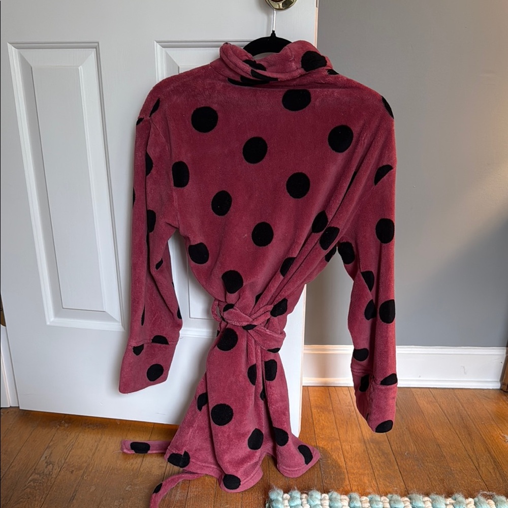 Pink Polka Dot Robe - Picture 3 of 3